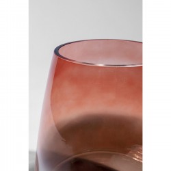 Vase Glow rouge 23cm Kare Design