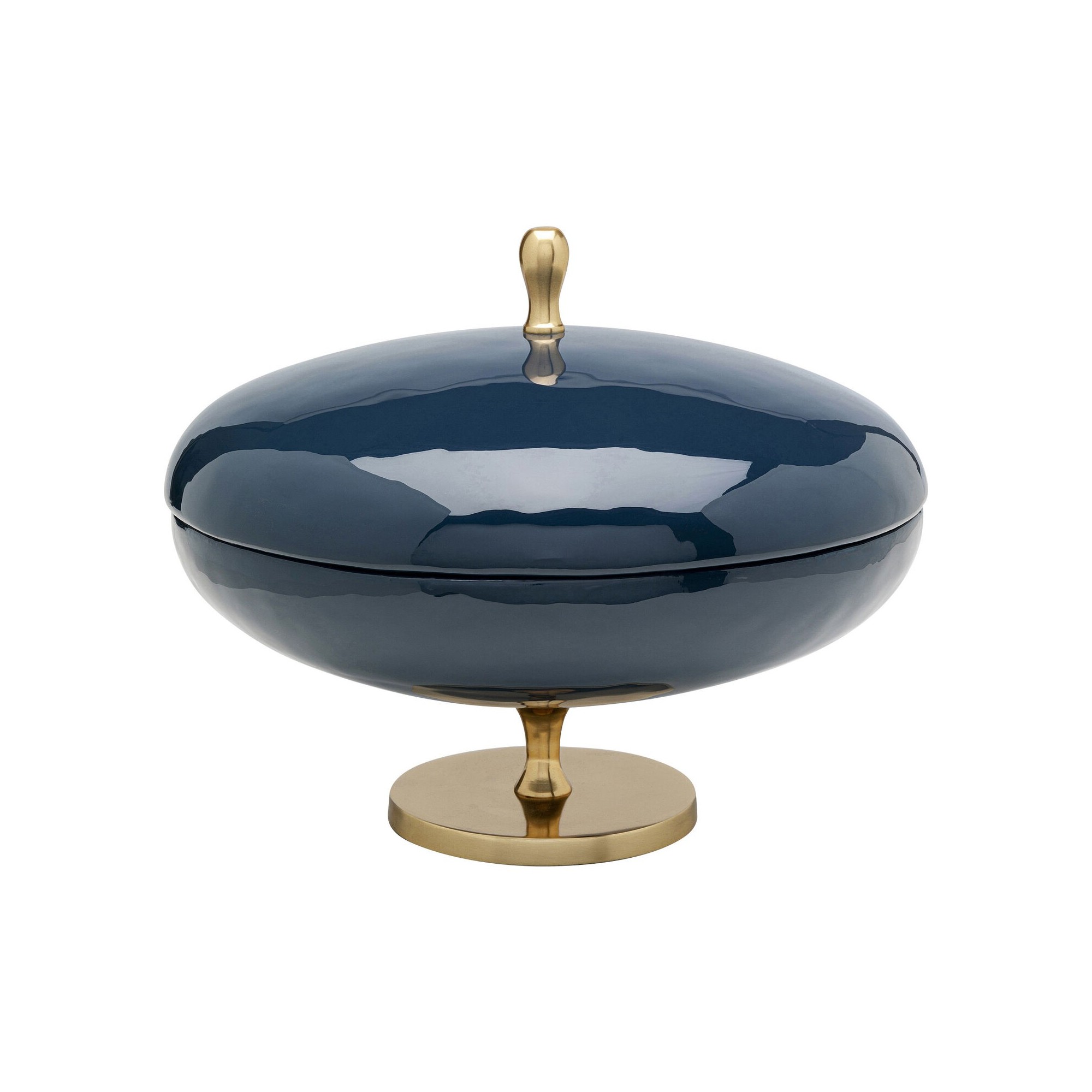 Boîte décorative Salome bleu 24cm