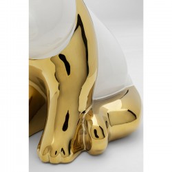 Figurine décorative Sitting Panda doré 18cm