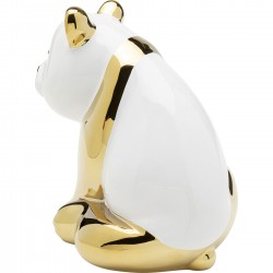 Figurine décorative Sitting Panda doré 18cm