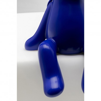 Figurine décorative Sitting Squirrel bleu 20cm
