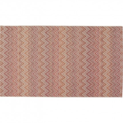 Carpet Zigzag red 230x160cm Kare Design