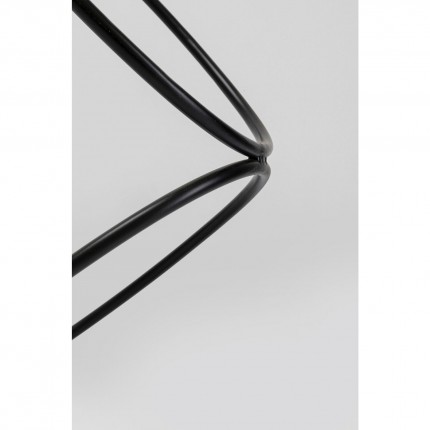 Porte-parapluies anneaux noirs Kare Design