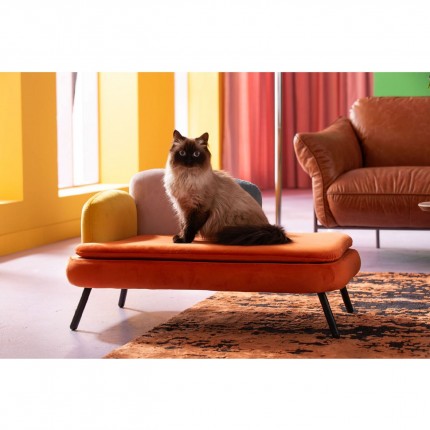 Lit pour animaux Diva orange Kare Design