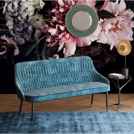 Banquette Catania bleue Kare Design Banquette Catania bleue Kare Design