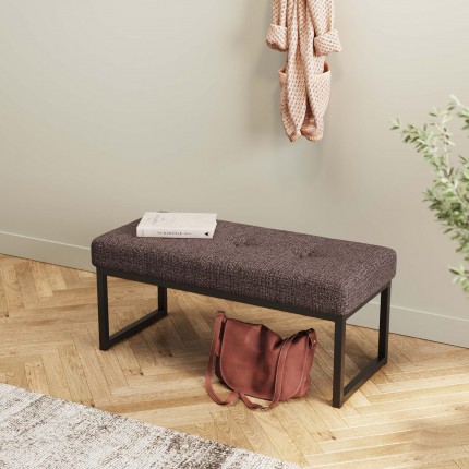 Banc Smart Dolce 90x40cm marron Kare Design