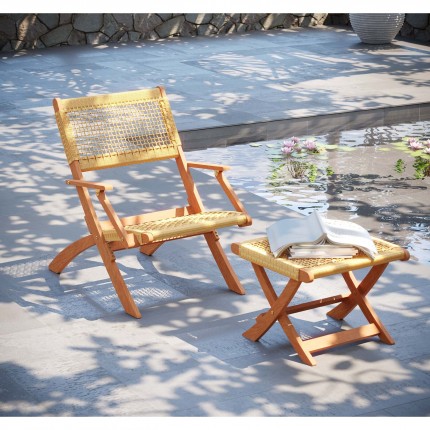 Fauteuil de jardin pliant Rio de Janeiro Kare Design