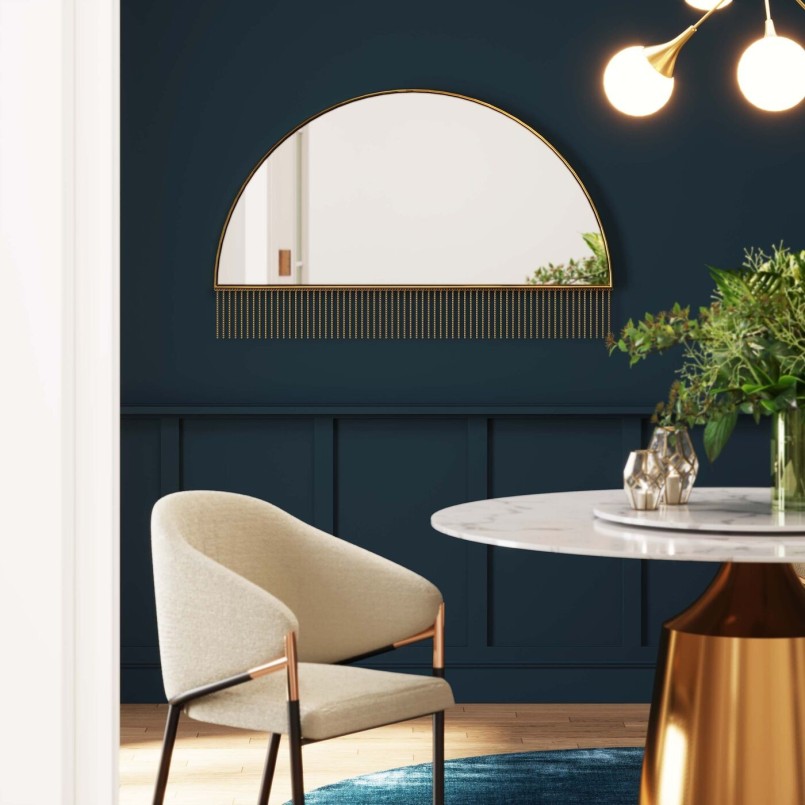 Chair with retro cream armrests - Boulevard - Kare Design