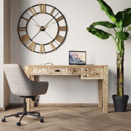 Bureau ethnique bois - Puro - Kare Design