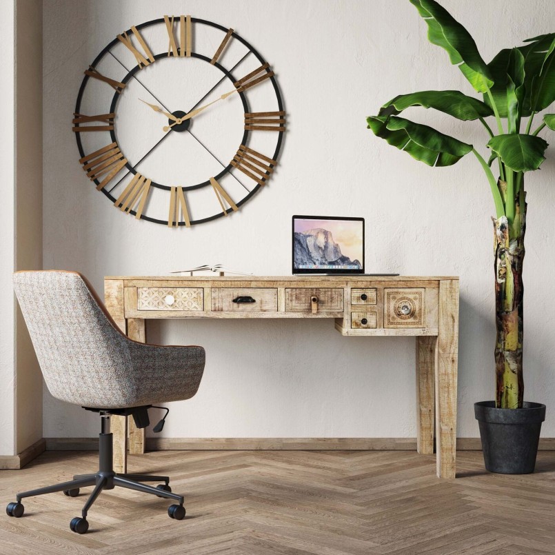 Ethnic wood desk - Puro - Kare Design