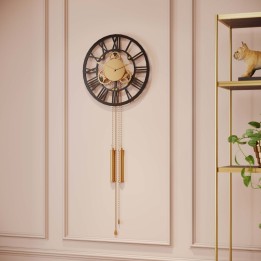 Wall clock 126x46cm - Clockwork - Kare Design