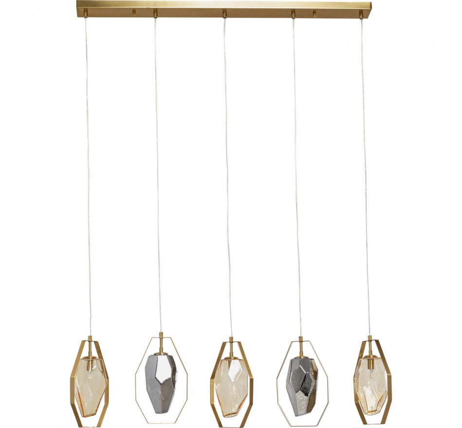 Suspension Diamond Fever Dining laiton 110cm