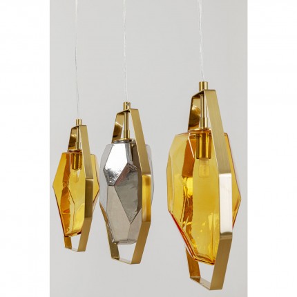 Suspension Diamond Fever Dining laiton 67cm