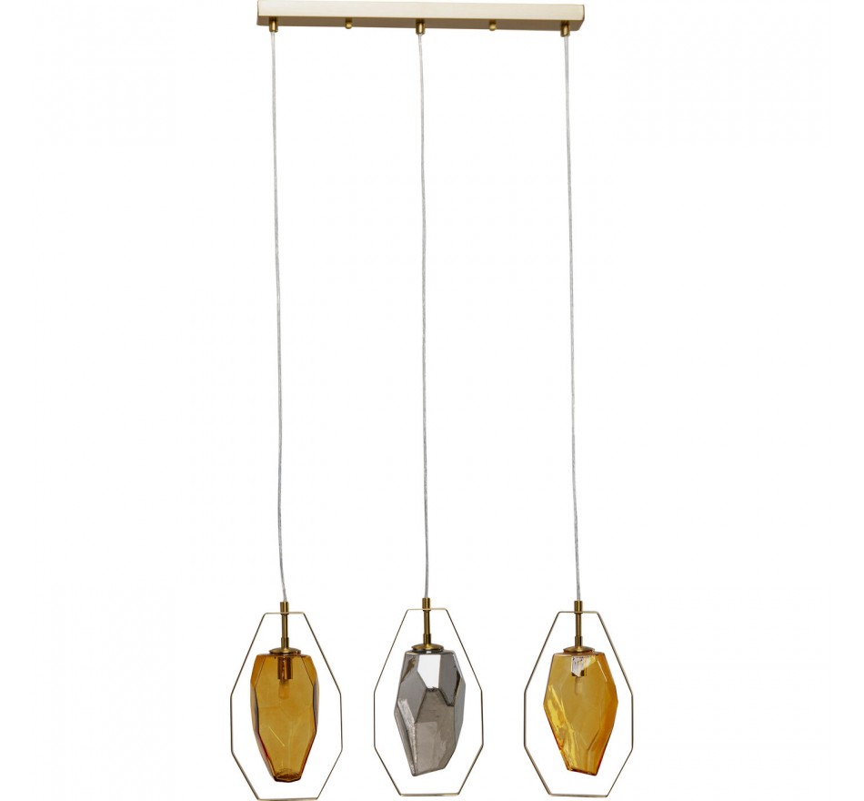 Suspension Diamond Fever Dining laiton 67cm