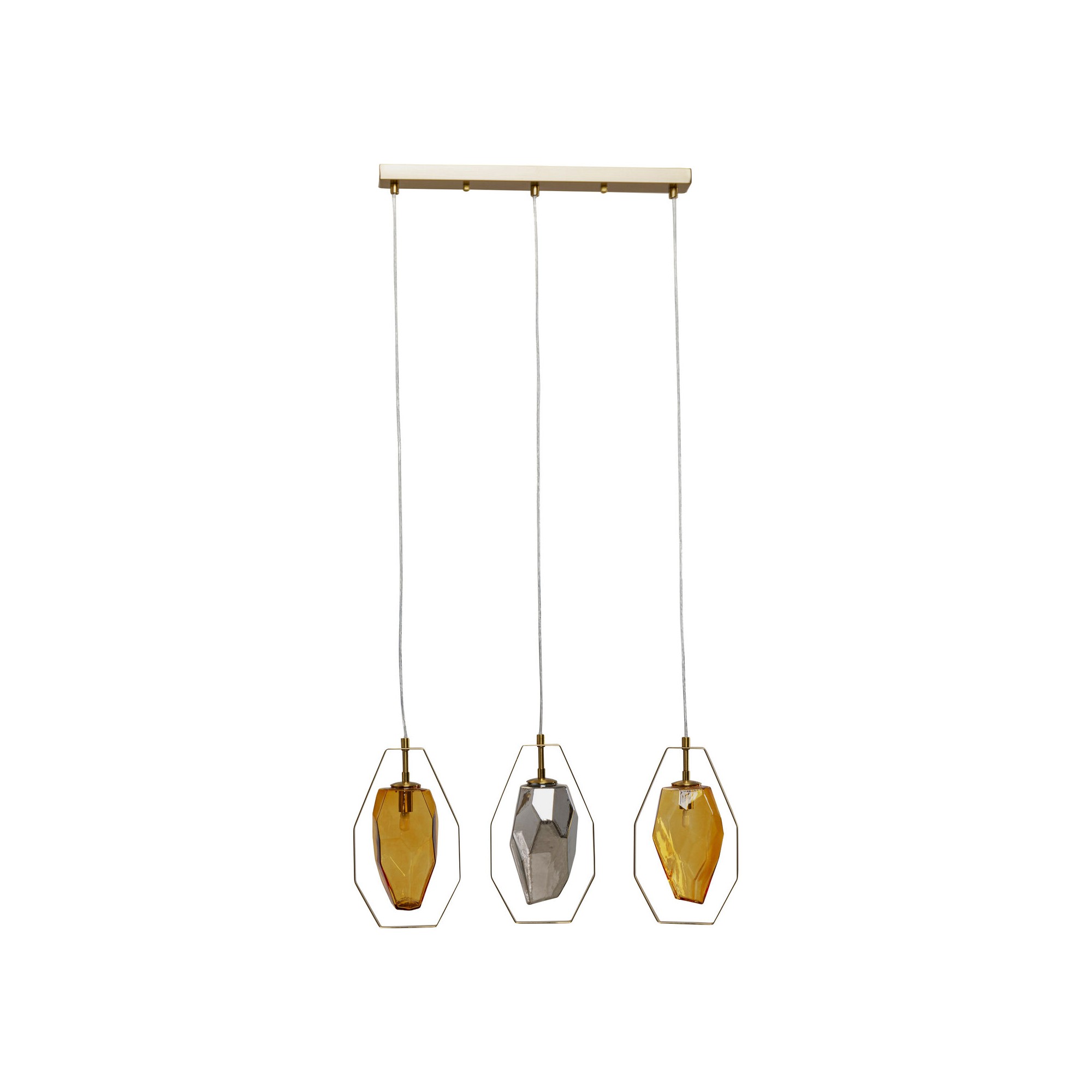 Suspension Diamond Fever Dining laiton 67cm