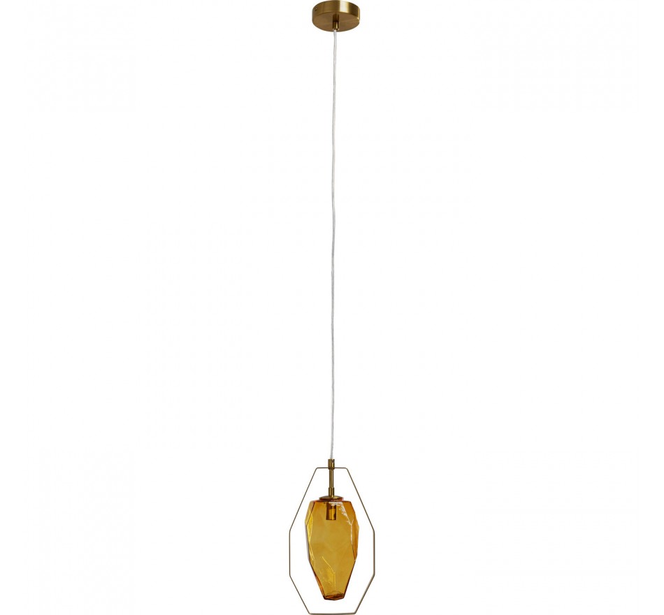 Suspension Diamond Fever Dining laiton 17cm