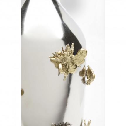 Vase abeilles dorées et argentées Kare Design