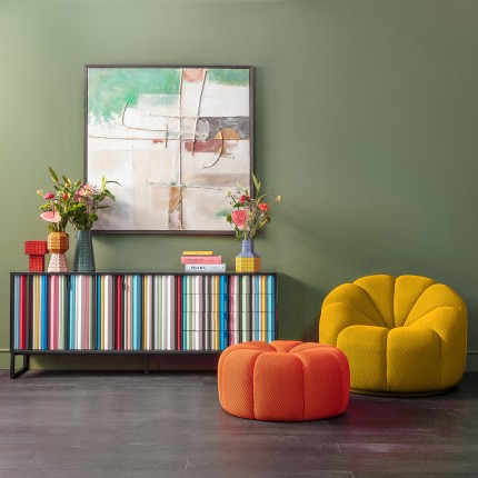 Pouf Peppo Lounge orange Kare Design