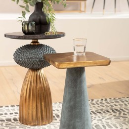 Table d'appoint contemporaine en marbre - Masha - Kare Design