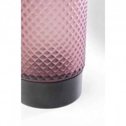 Vase Barfly fuchsia mat 25cm