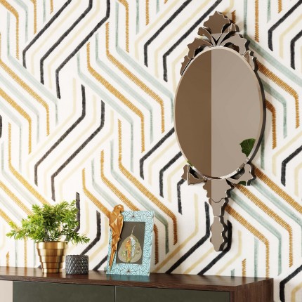 Miroir mural Baroque Ella 41x100cm Miroir mural Baroque Ella 41x100cm