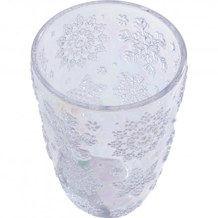 Verres à eau Ice Flowers violets set de 6 Kare Design