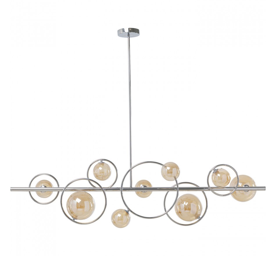 Suspension Universe chrome 110cm