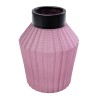 Vase Barfly fuchsia mat 28cm