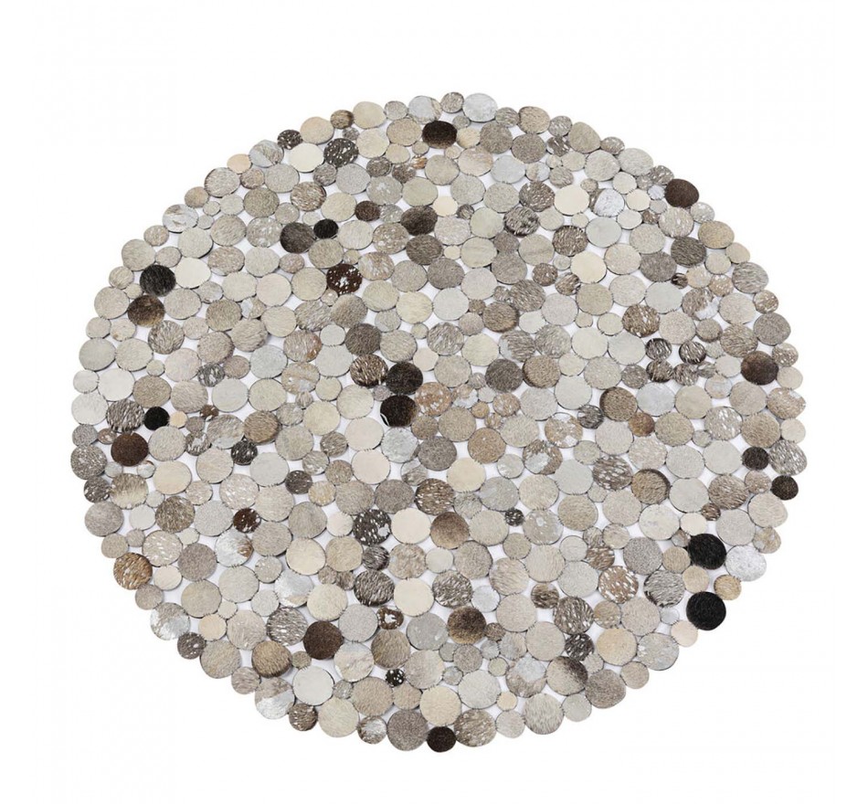 Tapis Circle gris Ø150cm