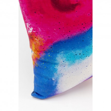 Coussin Flashy turquoise 40x40cm