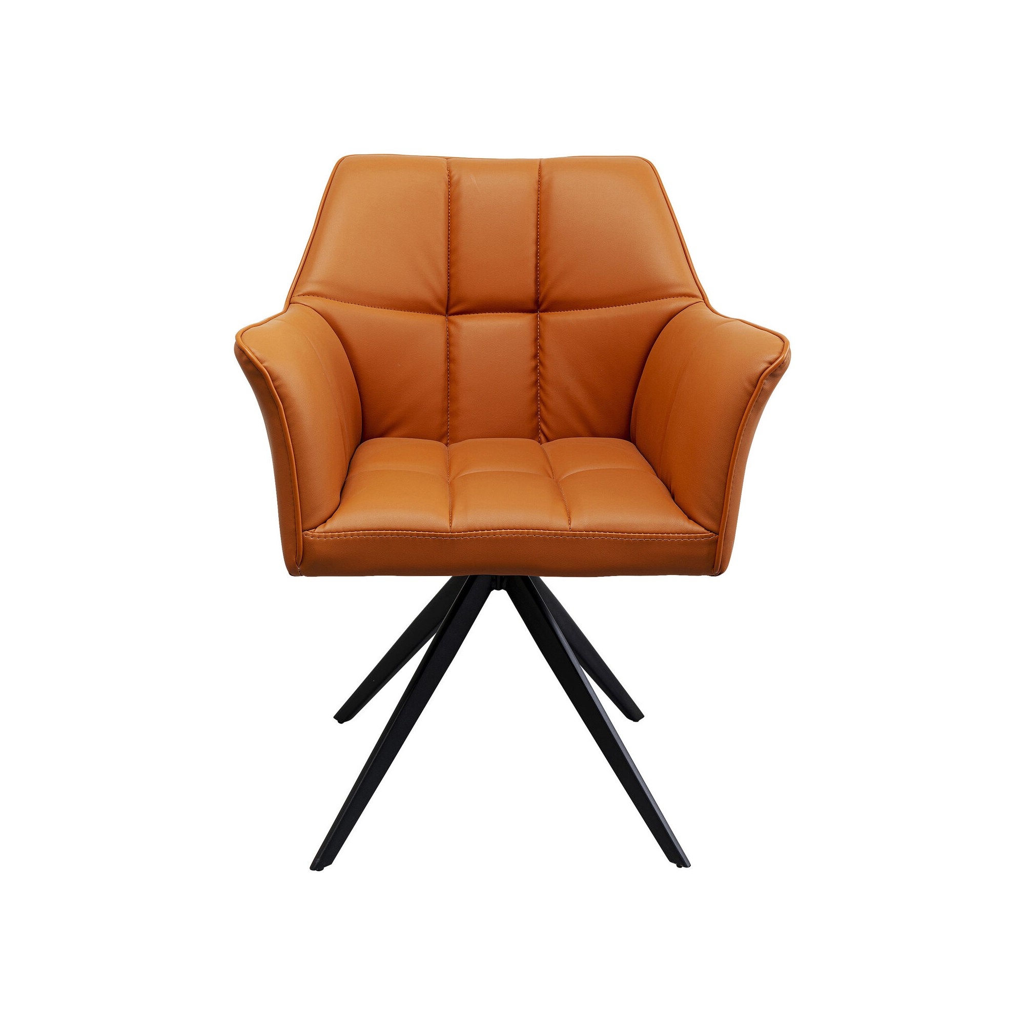 Chaise pivotante Thinktank cognac