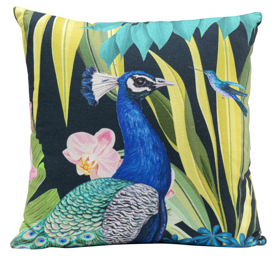 Coussin Floral Peacock 40x40cm