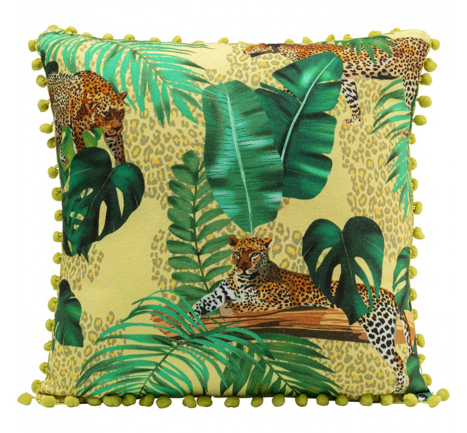 Coussin Leo In Leafs 40x40cm