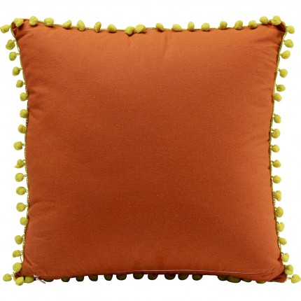 Coussin léopard feuilles Kare Design