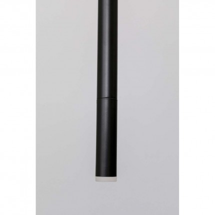 Suspension Living Vegas 5 tubes noire Kare Design