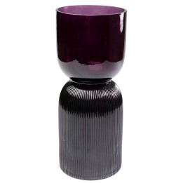 Vase Marvelous Duo fuchsia gris 40cm