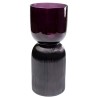 Vase Marvelous Duo fuchsia gris 40cm