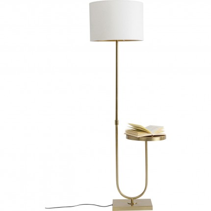 Lampadaire Posso 155cm doré Kare Design