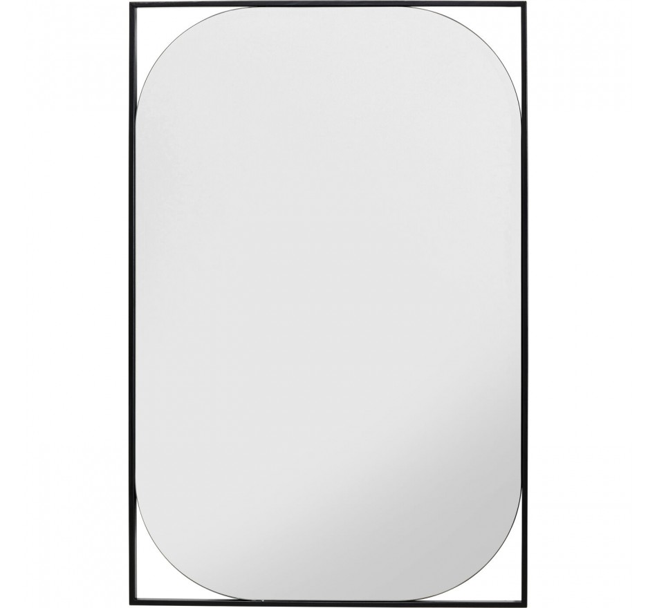 Miroir Bonita noir 109x71cm Kare Design Miroir Bonita noir 109x71cm Kare Design