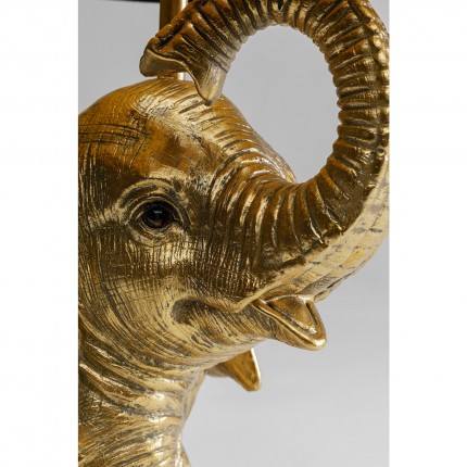 Lampe éléphant doré Kare Design