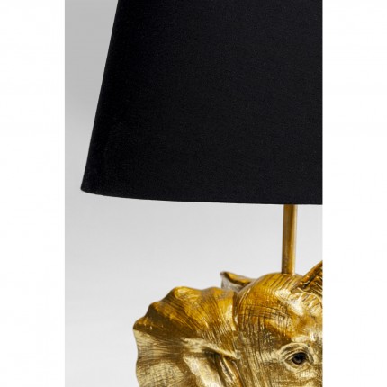 Lampe éléphant doré Kare Design