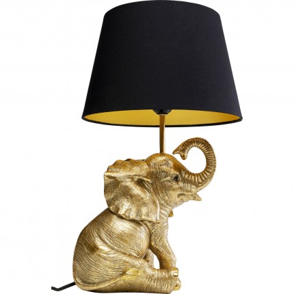 Lampe éléphant doré Kare Design