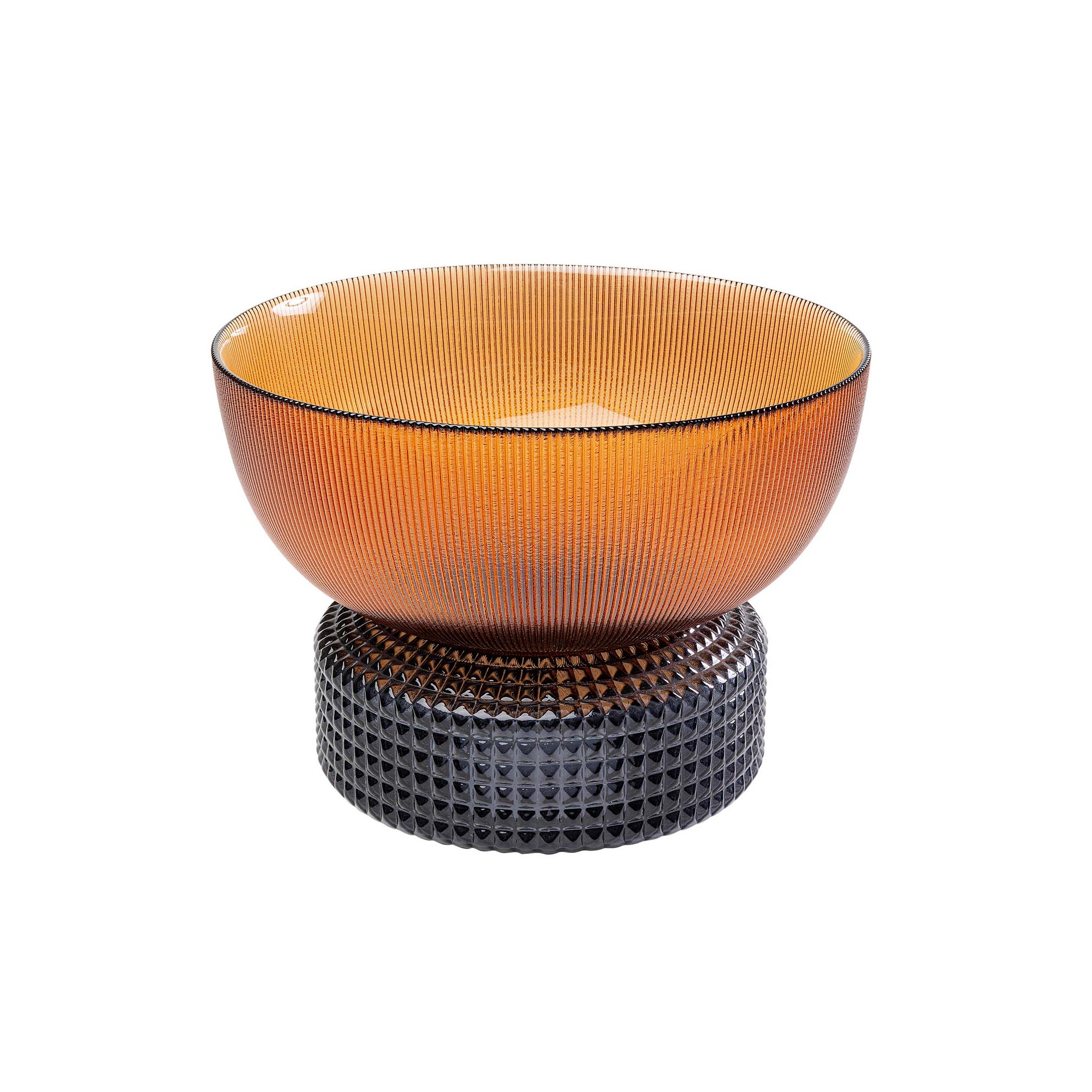Vase Marvelous Duo ambre gris 22cm