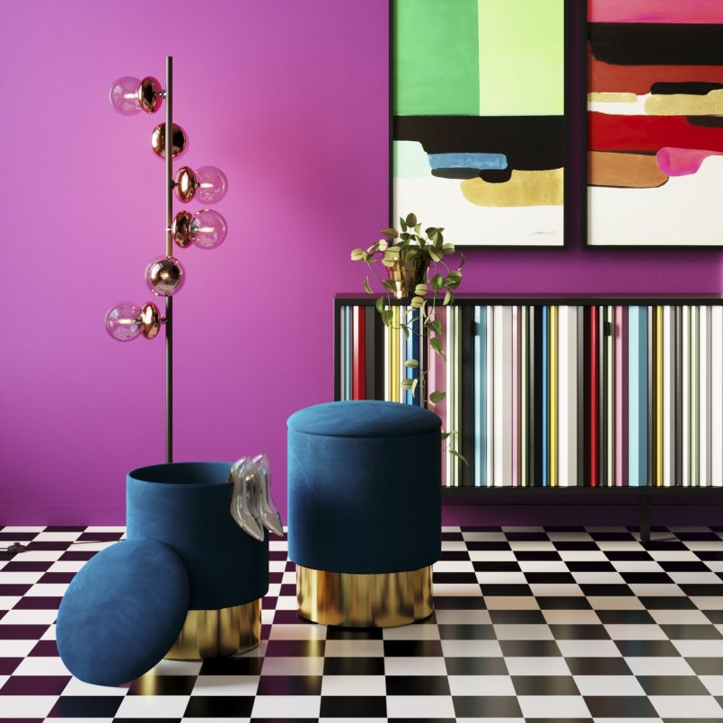 Multicolored design sideboard - Concertina - Kare Design