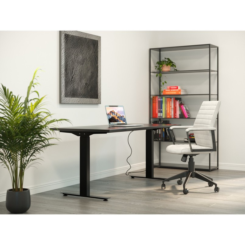Bureau en acier noir - Smart - Kare Design