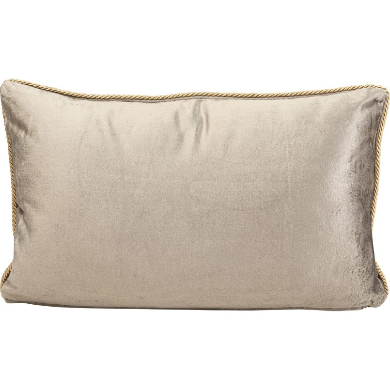 Coussin Glitter Dragonfly marron 50x30cm