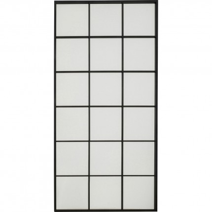 Miroir Finestra noir 180x90cm Kare Design