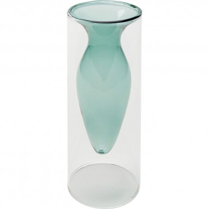 Vase Amore bleu 20cm Kare Design