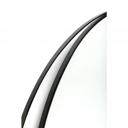Miroir Bonita noir 80cm Kare Design
