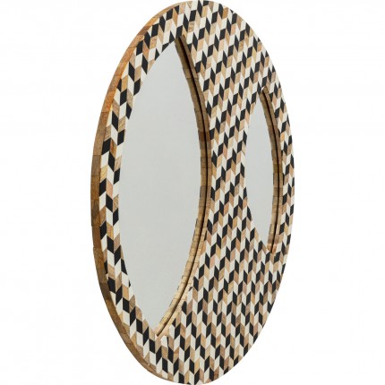 Miroir Tahiti 67cm Kare Design